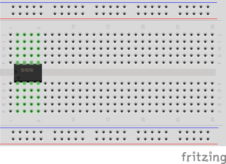 Breadboard 555