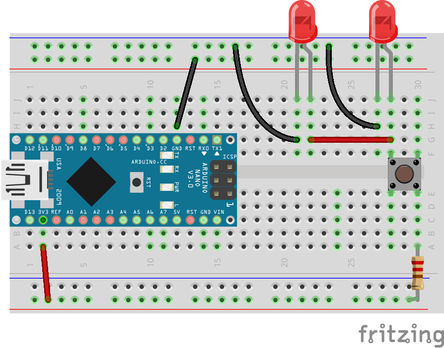 LEDs in parallel