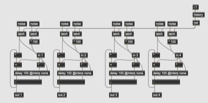 Creepy allpass filter subpatcher