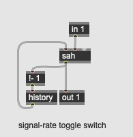 Software toggle subpatch