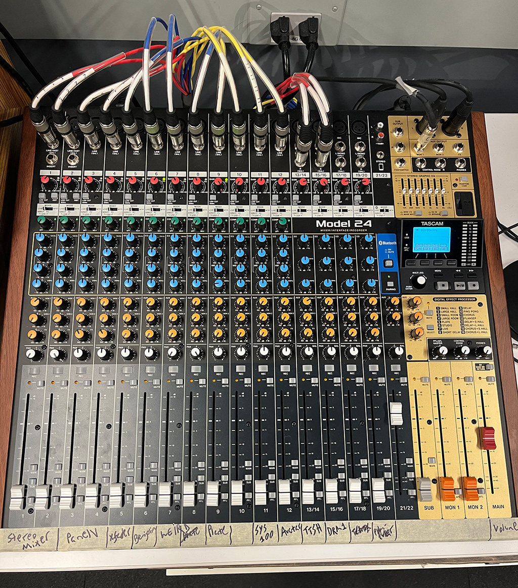 Analog Studio Main Mixer