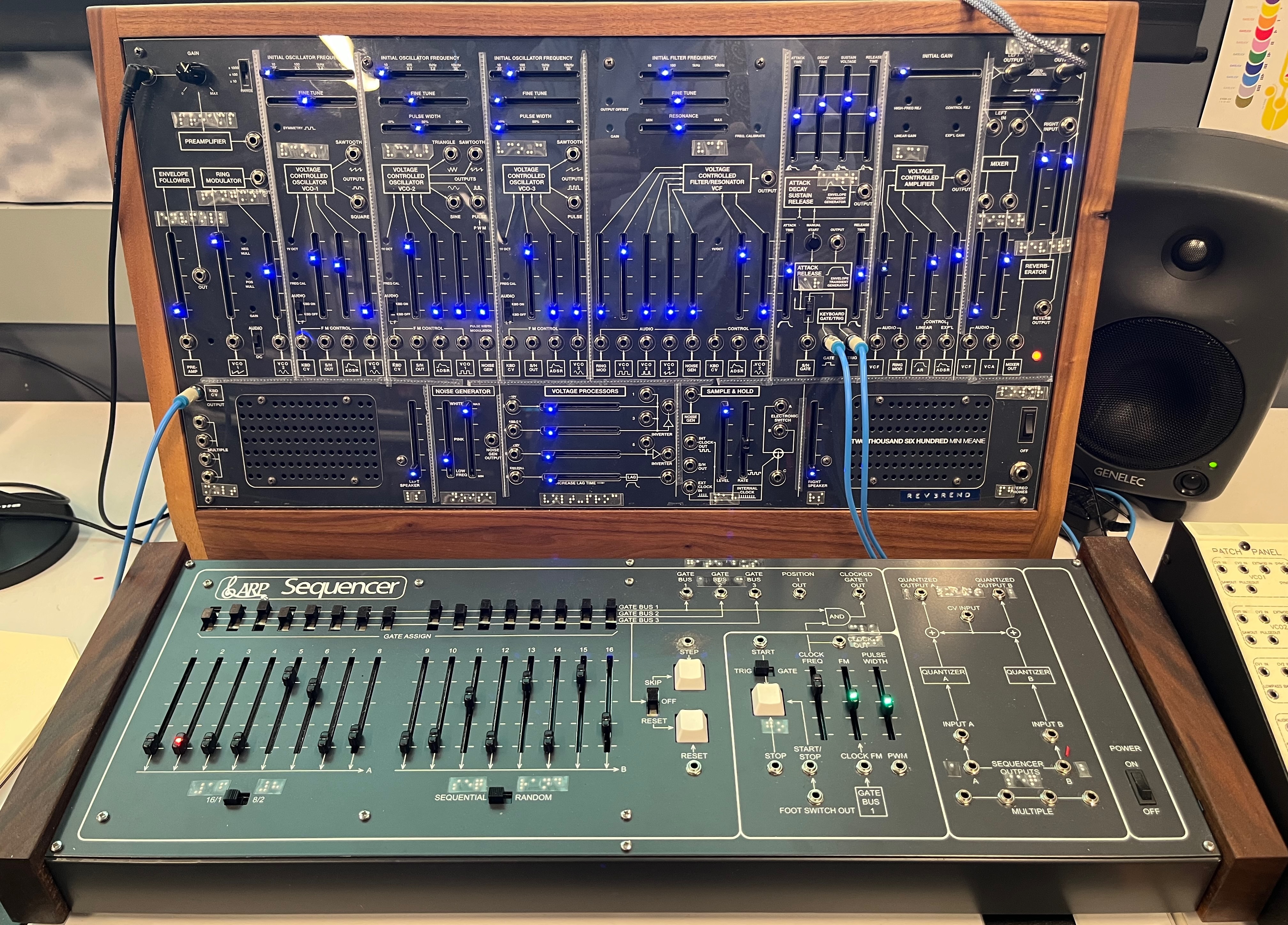 TTSH & DIY 1601 Sequencer with braille