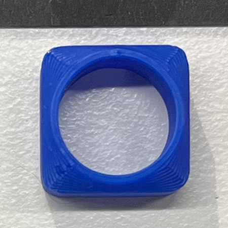 blue square with caldera